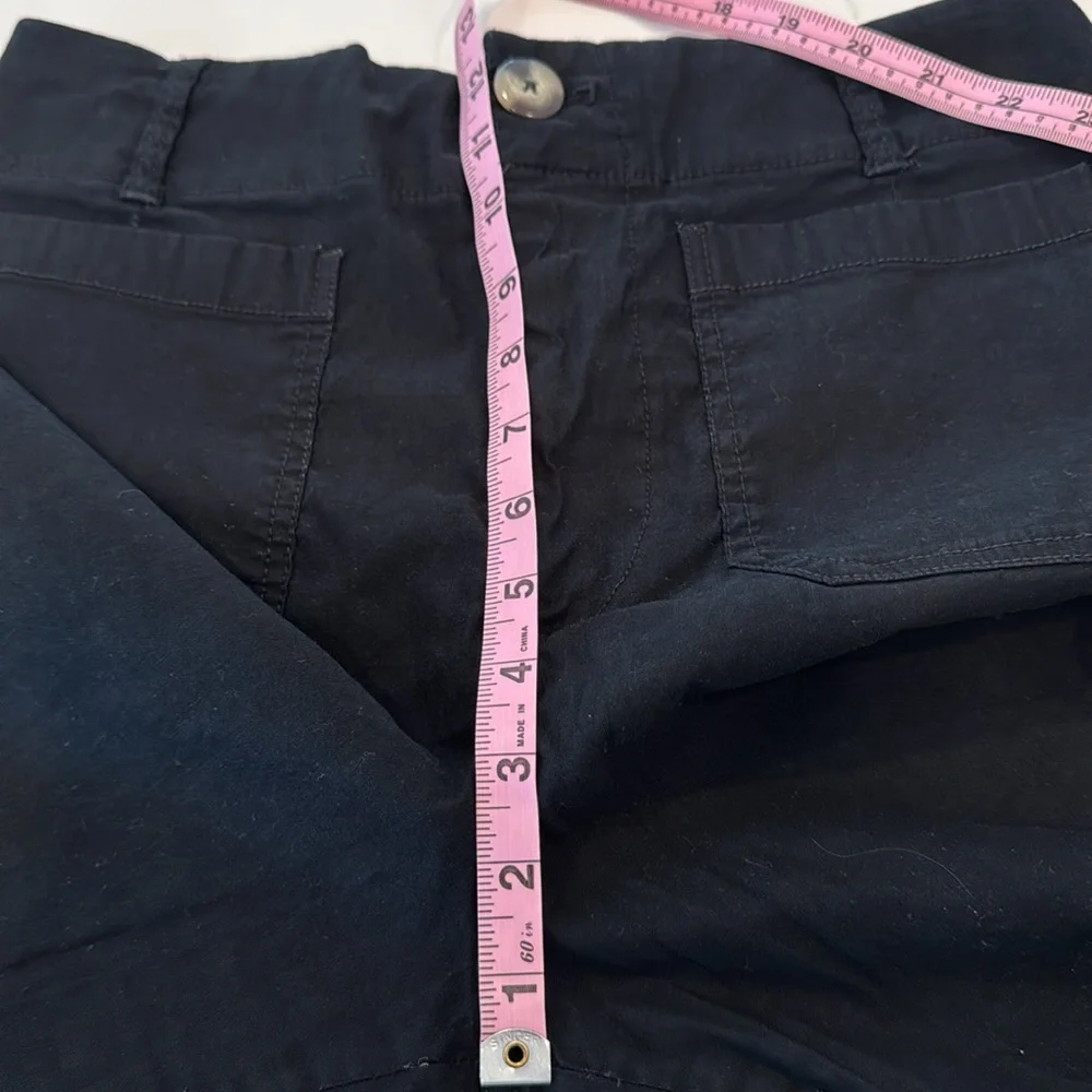 MAEVE Anthropologie The Colette Wide-Leg Cropped
Pants 30p Black - Picture 8 of 13